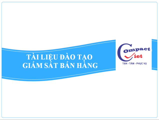 Đào tạo giám sát bán hàng chuyên nghiệp