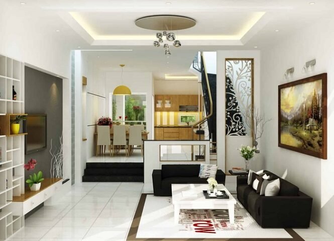 45 mẫu vách ngăn trang trí phòng khách tuyệt đẹp