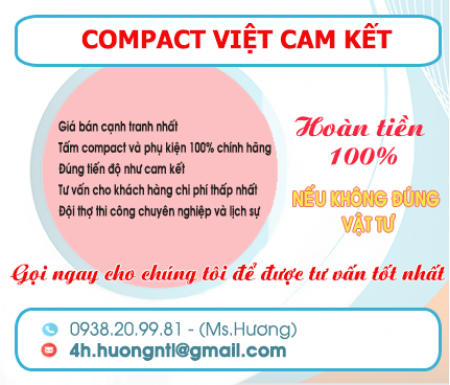 Compact Việt - Vách ngăn Vệ Sinh Compact HPL