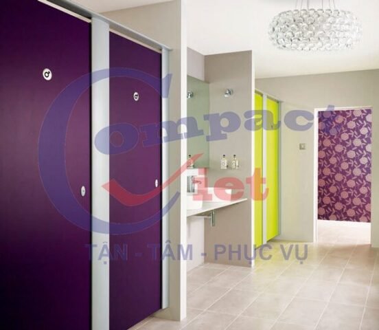 Đăc điểm kỹ thuật vách ngăn vệ sinh Compact HPL