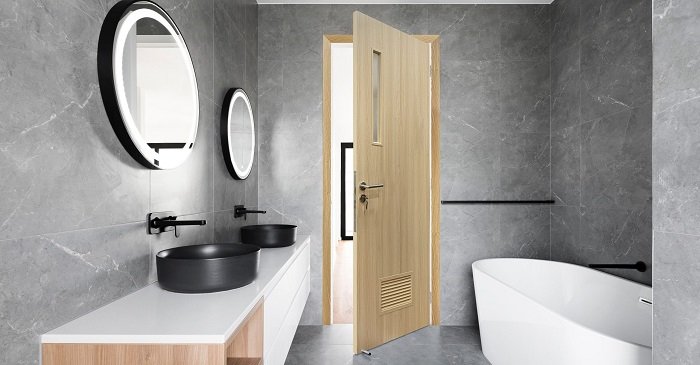 Cách tính kích thước cửa phòng vệ sinh chuẩn phong thủy