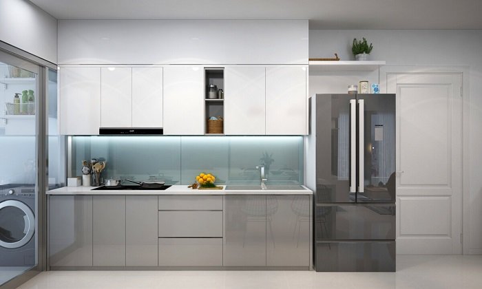 Kích thước giữa tủ bếp trên và tủ bếp dưới
