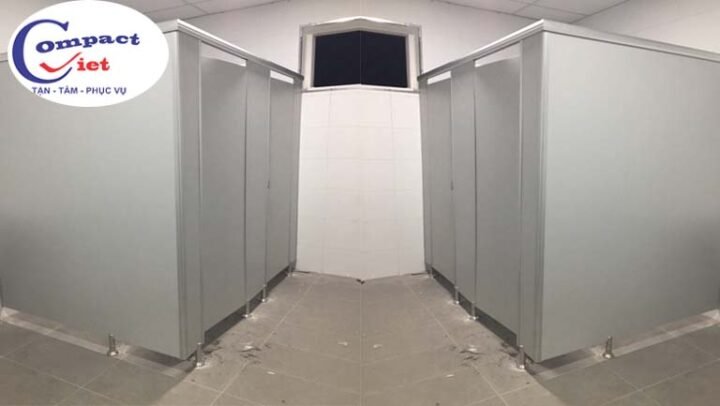vách ngăn màu ghi
