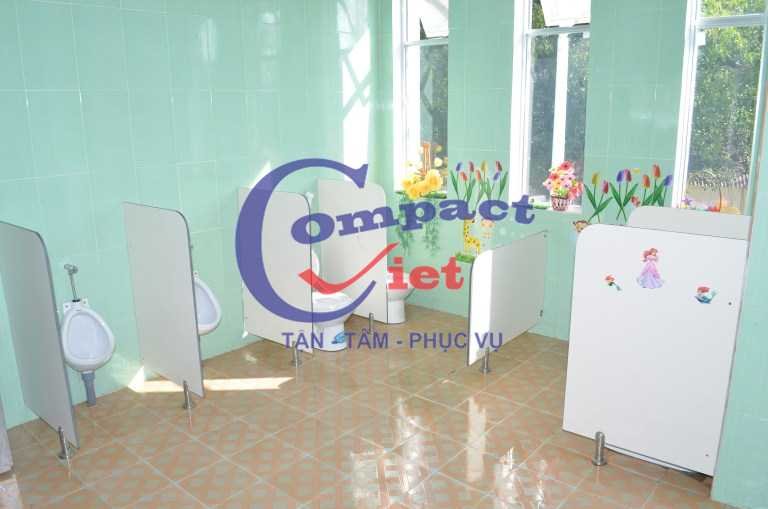 Thi Công Nhà Vệ Sinh Trường Mầm Non 3