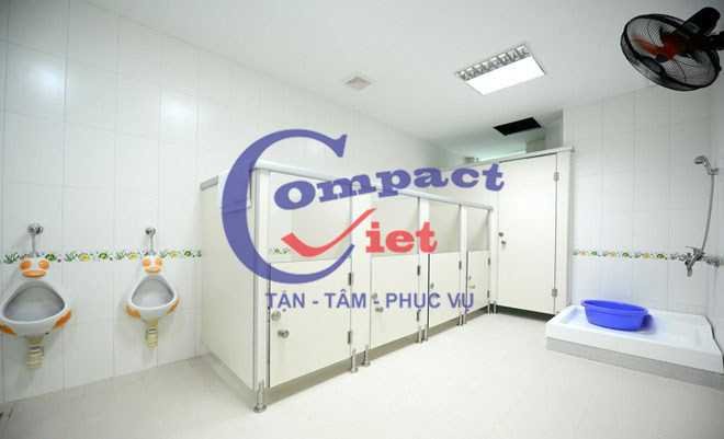 Thi Công Nhà Vệ Sinh Trường Mầm Non 4