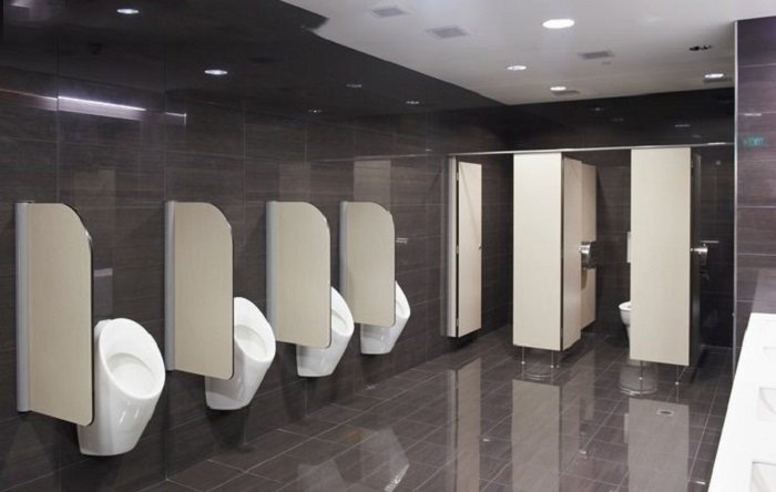 Tấm nhựa vách ngăn nhà vệ sinh PVC