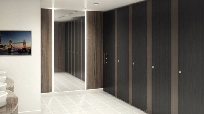 Thi công vách ngăn vệ sinh giá rẻ trọn gói tại Compact Việt