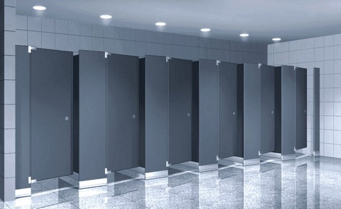 Đặc điểm của vách ngăn nhà vệ sinh bằng nhựa và cách thi công