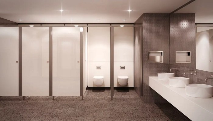 vách ngăn nhà vệ sinh giá rẻ