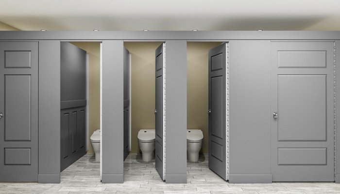 Mua vách ngăn vệ sinh bằng nhựa compact chất lượng tại Compact Việt