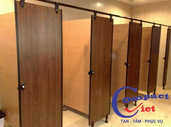 Cấu tạo chung vách ngăn vệ sinh MFC siêu bền, siêu đẹp