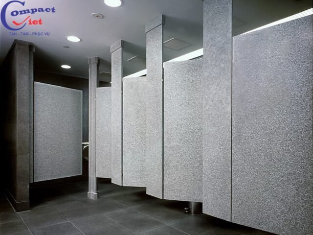 Kiểu mẫu hệ thống vách ngăn vệ sinh hiện đại