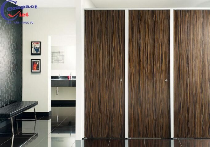 Kiểu mẫu hệ thống vách ngăn vệ sinh hiện đại