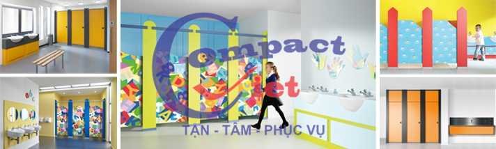 Thi Công Nhà Vệ Sinh Trường Mầm Non chuyên biệt