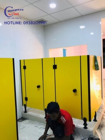 Thi công vách ngăn giá rẻ chất lượng tại Compact Việt