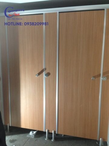 Các loại vách ngăn vệ sinh Compact rất phong phú và đa dạng