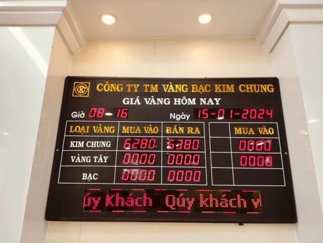 Giá Vàng Hôm Nay Tại Thanh Hóa 2026: Cập Nhật Mới Nhất Bảng giá vàng tại cửa hàng