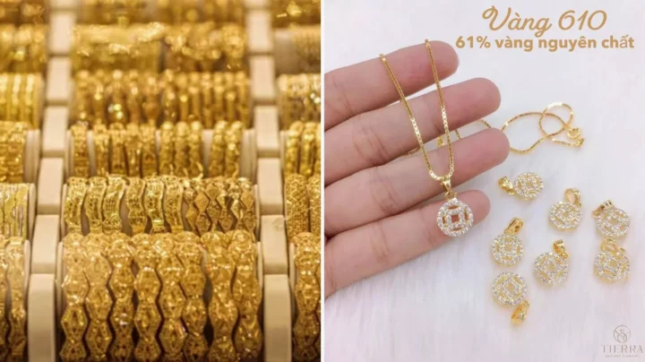 Bảng so sánh các loại tuổi vàng phổ biến