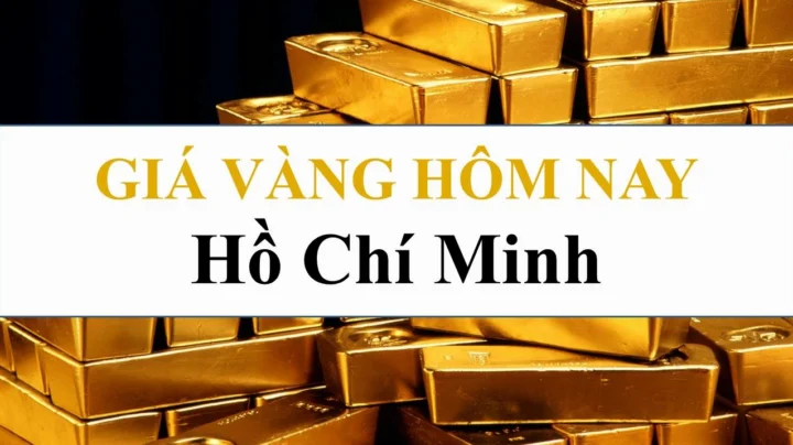 Biển hiệu cửa hàng vàng tại Sài Gòn
