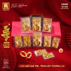 Biểu đồ giá vàng Kim Tín