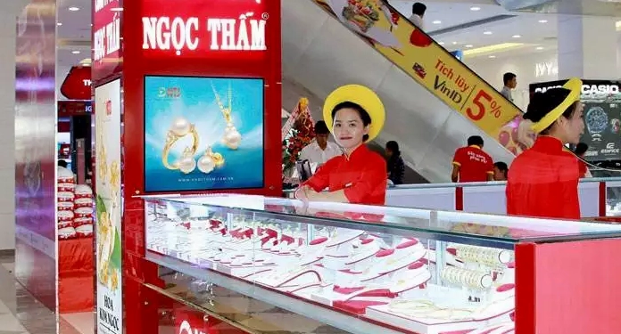 Biểu đồ giá vàng Ngọc Thẩm