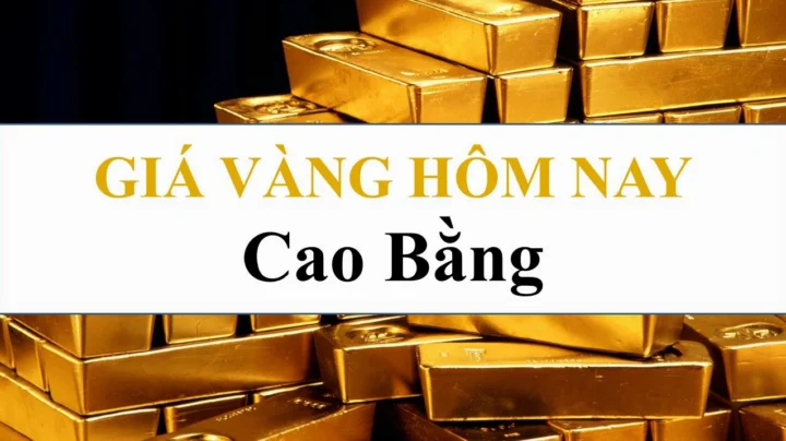 Biểu đồ giá vàng SJC hôm nay tại Cao Bằng