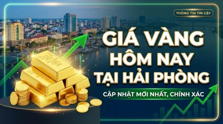 Giá Vàng Hải Phòng Hôm Nay 2026: Cập Nhật Mới Nhất Biểu đồ giá vàng tại Hải Phòng năm 2026