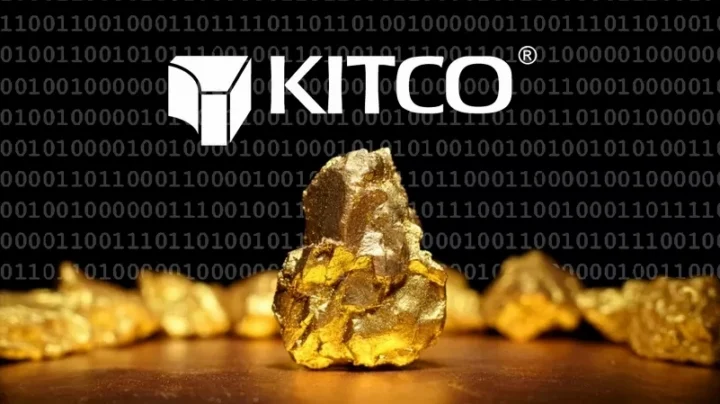Biểu đồ giá vàng trên Kitco