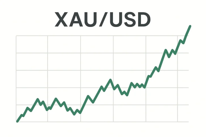 Giá Vàng Thế Giới XAUUSD: Phân Tích Chuyên Sâu & Dự Báo 2026 Biểu đồ minh họa tỷ giá XAUUSD