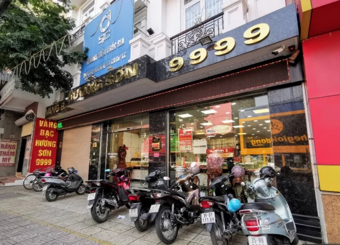 Biểu đồ phân tích xu hướng vàng