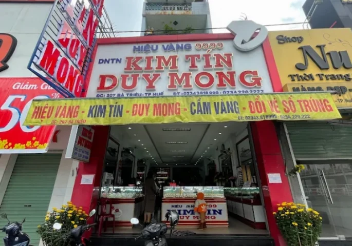 Cập Nhật Vàng Duy Mộng Huế Hôm Nay 2026 Biểu tượng vàng