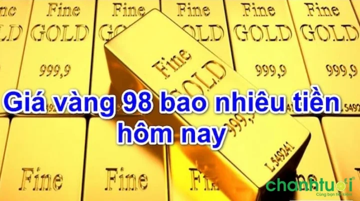 Cận cảnh nhẫn vàng 98