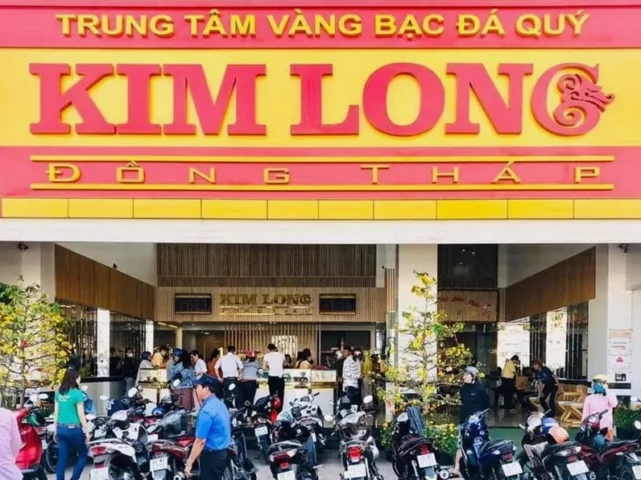 Cửa hàng vàng Kim Long Đồng Tháp