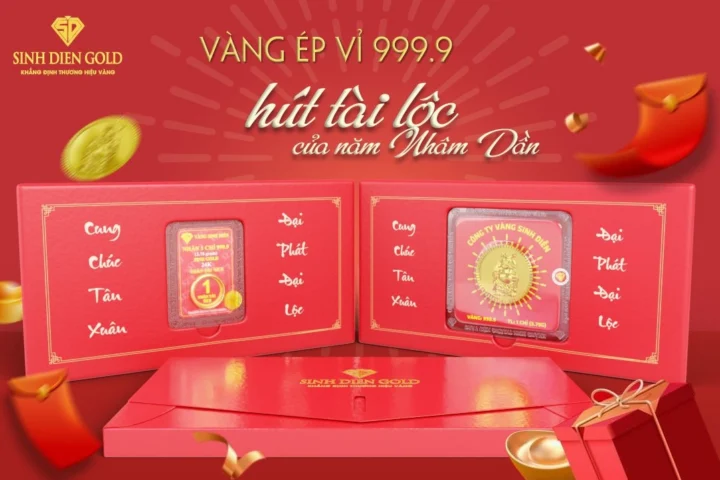 Sinh Diễn Gold: Vàng Nguyên Chất 24K Chuẩn Chất Lượng 2026 Quy trình chế tác vàng tại Sinh Diễn Gold