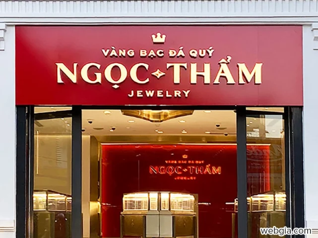 Tiệm Vàng Ngọc Thẩm: Uy Tín, Chất Lượng Vàng Theo Thời Gian Trang sức vàng tại Tiệm Vàng Ngọc Thẩm