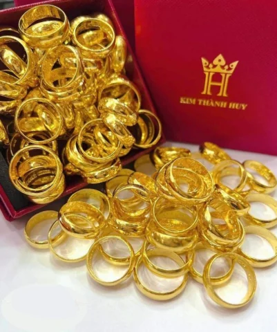Vàng nhẫn trơn Kim Thành Huy