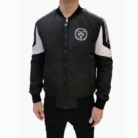 Áo bomber Philipp Plein màu đen