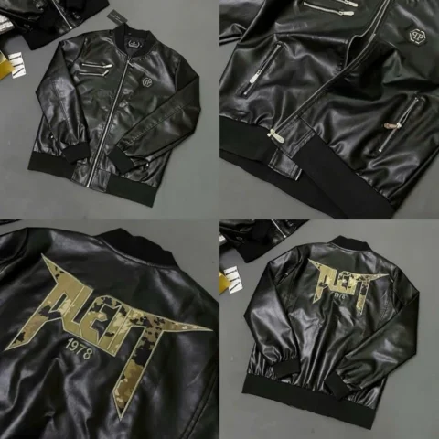 Áo hoodie Philipp Plein với logo thương hiệu nổi bật