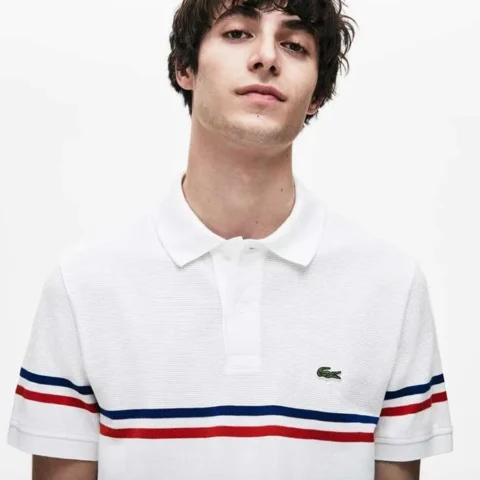 Áo Lacoste Xịn Giá Bao Nhiêu? Phân Tích Chi Tiết 2026 Áo polo Lacoste sọc nhiều màu