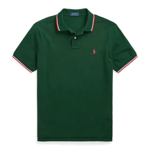 Polo Ralph Lauren Việt Nam: Khám Phá Phong Cách Đẳng Cấp 2026 Áo Polo Ralph Lauren Custom Slim Fit màu xanh lá