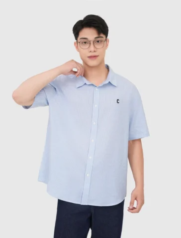 Áo sơ mi nam kẻ caro trẻ trung