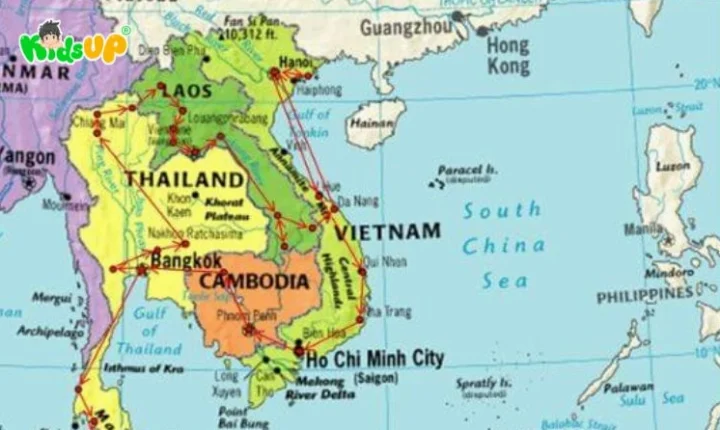 Đông Dương Là Nước Nào? Giải Mã Lịch Sử và Ý Nghĩa Địa Chính Trị Bản đồ bán đảo Đông Dương