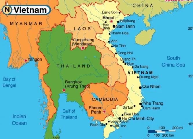 Đông Dương Là Nước Nào? Giải Mã Lịch Sử và Ý Nghĩa Địa Chính Trị Bản đồ các nước Đông Dương