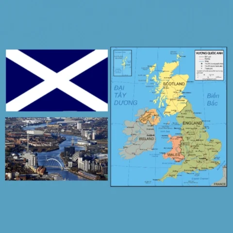 Scotland là nước nào? Khám phá xứ sở whisky và lâu đài cổ Bản đồ Scotland và vị trí địa lý