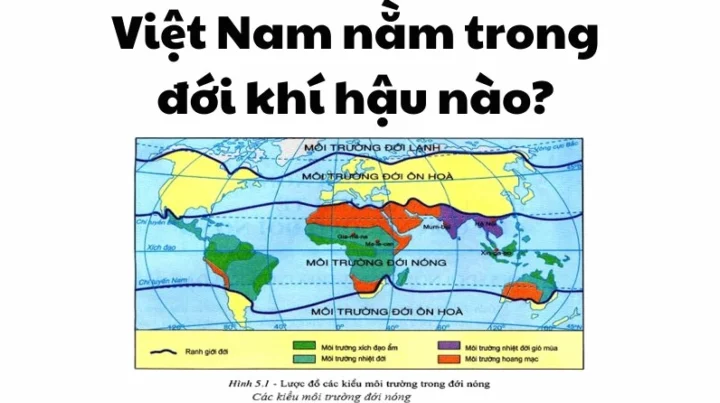 Bản đồ Việt Nam cho thấy vị trí địa lý