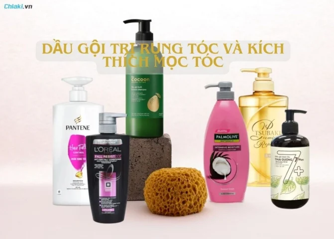 Dầu Gội Giảm Rụng Tóc: Giải Pháp Toàn Diện Cho Mái Tóc Khỏe Mạnh 2026 Bảng thành phần đa dạng của dầu gội giảm rụng tóc