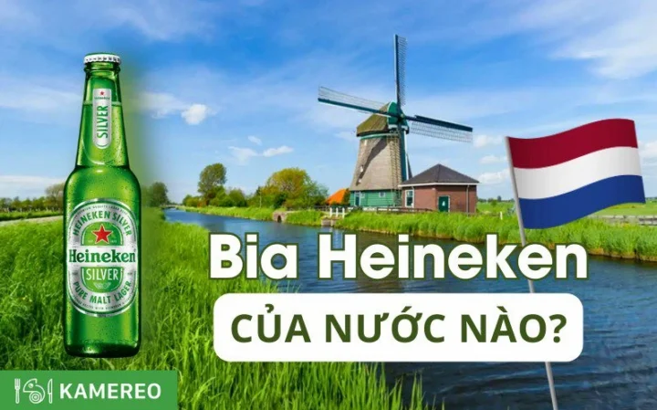 Bia Heineken trên kệ hàng quốc tế