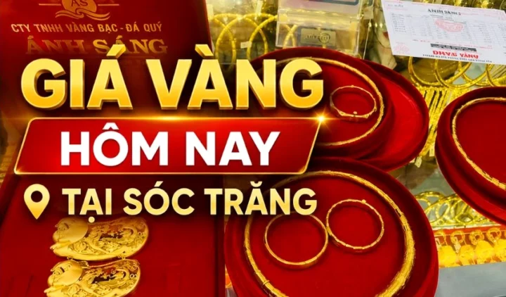 Giá Vàng Hôm Nay Sóc Trăng: Cập Nhật Mới Nhất 2026 Biểu đồ giá vàng Sóc Trăng hôm nay