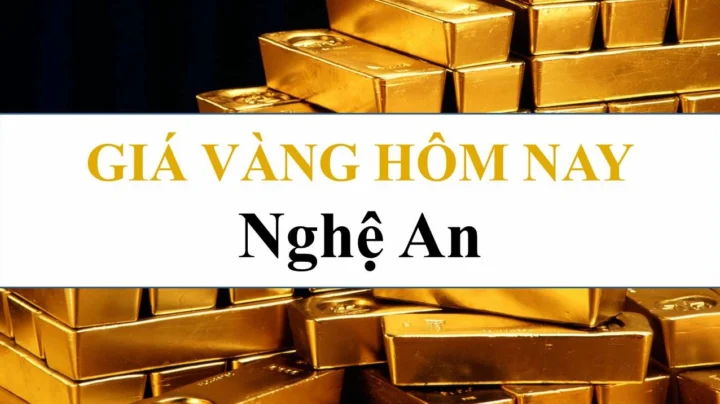 Biểu đồ phân tích giá vàng theo tuần tại Nghệ An