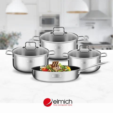 Bộ nồi inox Elmich